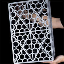 Qianly Glassware Rack Cup Organizer Storage Bar Rack Dishwasher Safe Polypropylene with Fixed Dividers, 24-Grid Elevated