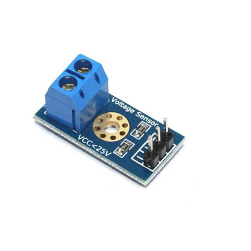 10Pcs  0-25V Voltage Sensor Detection Module, Analog Voltage Divider Board for Microcontroller ADC Input 2
