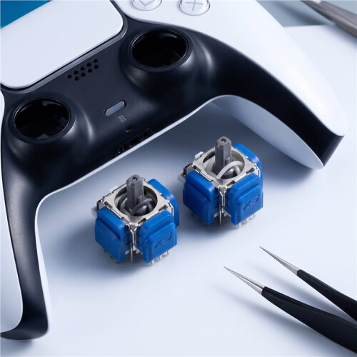 8Pcs TMR Electromagnetic Hall Effect Joystick JS13 Pro+ TMR Electromagnetic Joystick for PS5 Controller 2