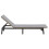 VidaXL vidaXL Sonnenliege mit Auflage Beige Poly Rattan 7
