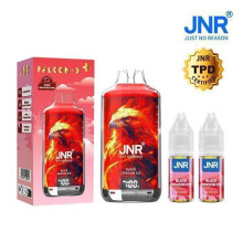 JNR FALCON-X 28K Vape Rechargeable – Saveur Black Dragon Ice – 28 000 Bouffées + 2 x 10 ml E-liquides 20 mg
