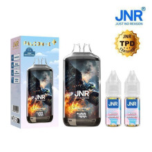 JNR FALCON-X 28K Vape Rechargeable – Saveur Fruits Rouges – 28 000 Bouffées + 2 x 10 ml E-liquides 20 mg