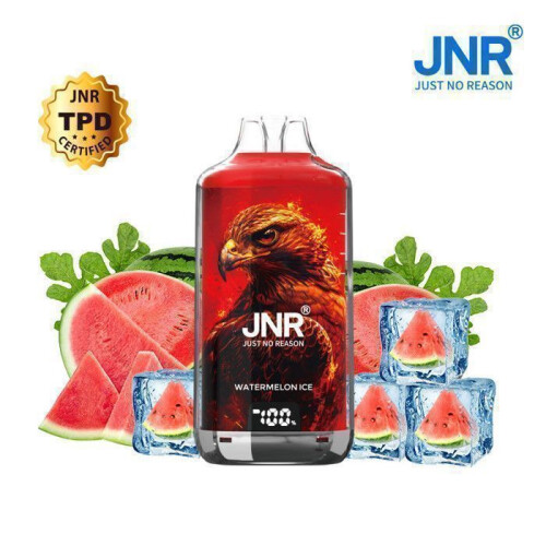 JNR - Watermelon Ice 28K + 2 PCS 10ml E-liquide - FALCON-X - Pastèque Glacée