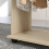 Homcom HOMCOM Mobile Double Open Wardrobe w/ Clothes Hanging Rail Colthing Natural 10