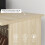 Homcom HOMCOM Mobile Double Open Wardrobe w/ Clothes Hanging Rail Colthing Natural 5