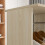 Homcom HOMCOM Mobile Double Open Wardrobe w/ Clothes Hanging Rail Colthing Natural 8