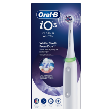 Oral-B iO 3 Electric Toothbrush Quite White with Brush Head