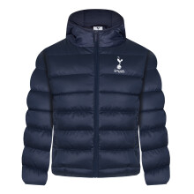 Tottenham Hotspur FC Official Boys Quilted Hooded Winter Jacket 10-11 Years