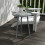 Outsunny Outsunny Round Garden Coffee Table, Outdoor Side Table with Rounded Edge 2