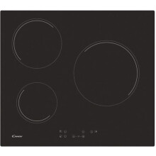Glaskeramik-Kochfeld CANDY CH63CT - 3 Kochzonen - B 60cm - Schwarz