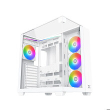 PC-Gehäuse - XIGMATEK - Aqua V Arctic - Ohne Netzteil - Würfel - ATX-Format - Weiß