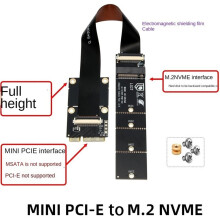 PCI-E Naar M.2 NVMe Verlengkabel PCIE Naar M.2 NVMe SSD Adapterkaart Geschikt voor 2230 2242 2260 2280 SSD