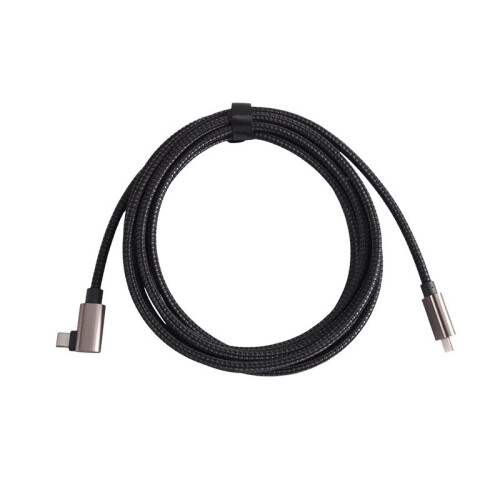 Type C to Type C VR Cable Type C VR Link Cable 90 Degree USB3.0 Fast Charging for  Quest 1/2