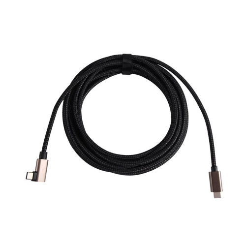 Type C to Type C VR Cable Type C VR Link Cable 90 Degree USB3.0 Fast Charging for  Quest 1/2 5M