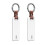 2 Pz Tracker GPS Dual-System per  Tracker Finder per IOS e per Android Trova Hub Tag di Tracciamento Portatili Anti-Perdite 1