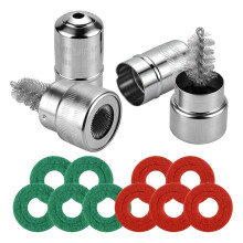 Battery Terminal Cleaner Tool Kit, Battery Post Wire Brush for Car, Truck, RV and Marine Batteries