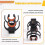 Microphone Shock Mount for COMICA VM20 Microphone Professional Anti‑Vibration Holder Secure Clamp Mount 6