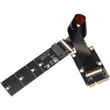 Przedłużacz PCI-E do M.2 NVMe, Karta Adaptera PCIE do Dysku SSD M.2 NVMe, Odpowiednia dla Dysków SSD 2230 2242 2260 2280