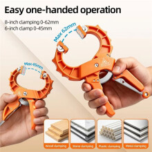 Strong Ratchet Clamp Fixed Clamp Secure Track Tightening Auxiliary Tool Wooden Fixing Tool Woodworking Tool Large