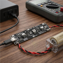 5Pcs Type-C 18650 Lithium Battery Boost Step Module 18650 Lithium Battery UPS Boost Module for Power Bank DIY 12V