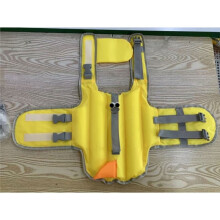 Adjustable Dog Life Jacket Waterproof Puppy Surfing Clothes Breathable Hand Carried Dog Life Saver Swimsuits M