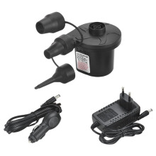 Electric Air Mattress Pump with 3 Nozzles & Car Adapter Ideal for Inflatable Boat, Air Mattress Beds, Swimming EU