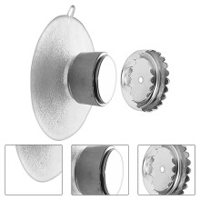 Magnetic Suction Cup Soap Hanger Wall Mounted Soap Rack with Removable Hanging Soap Holders for Bathroom Shower