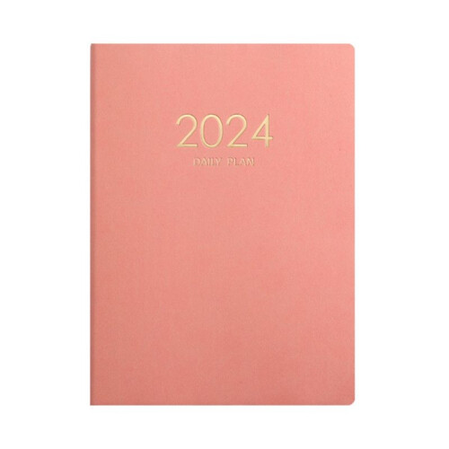 2024  Plan Notebook Calendar Thickened Daily Plan Notebook Weekly Notebook Office School Supplies 1
