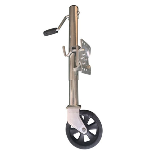 8-Inch Boat Trailer Jack Wheel Replacement for Easy Maneuvering and Capacity 1