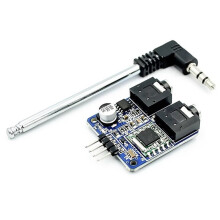 1 Stück für TEA5767 FM Stereo Radio Modul für 76-108MHZ mit Kostenlosem Kabelantenne Hochleistungs-FM Stereo Radio Modul