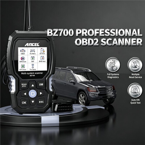 ANCEL BZ700 OBD2 Scanner Car Code Reader OBD II Diagnostic Tool Engine System Check Code Reader for - 2