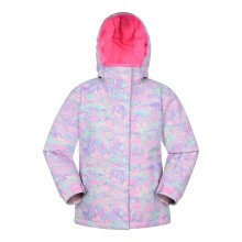 (9-10 Years, Pale Blue) Mountain Warehouse Childrens/Kids Snowdrop Watercolour Ski Jacket