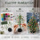 DIY Beaded Christmas Tree Kit, Handmade Colorful Bead Ornament Making Set 1
