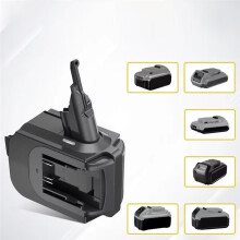 2-in-1 Batterienadapter für 20V Batterien Umgewandelt für V7 V8 Serie Staubsauger