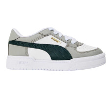 (1 UK, White/Grey) Puma Childrens/Kids Ca Pro Classic Low Trainers