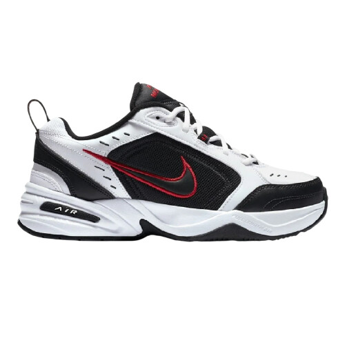 Nike (7.5 UK, White/Black) Nike Mens Monarch Iv Trainers