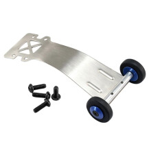 Metal Wheelie Bar - Wheel for Slash 2WD Bandit 2WD Rustler 2WD RC Car Upgrade Parts Accessories
