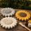 Sunflower Stepping Stone Mold Concrete Mold Stepping Stone Garden Path Decor 5