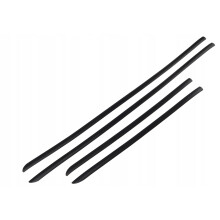 Volkswagen T-Roc SUV (I, 17-24) - Matte Black Side Door Protective Strips