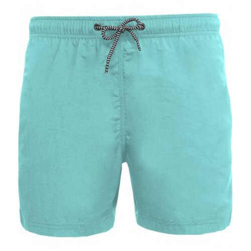 (S, Light Turquoise) Proact Mens Swimming Shorts