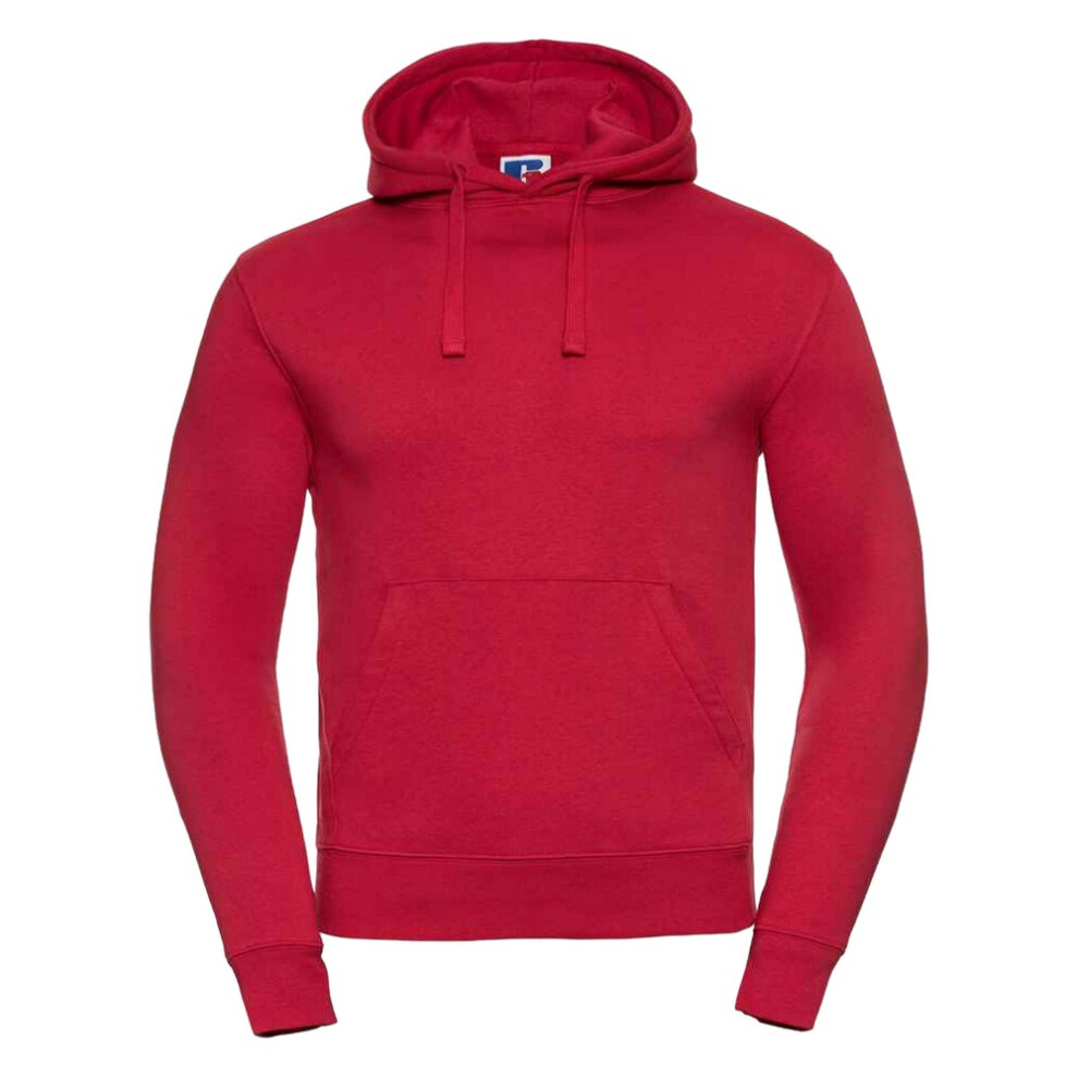 Russell (M, Classic Red) Mens Authentic Hoodie