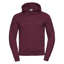 (L, Burgundy) Russell Mens Authentic Hoodie