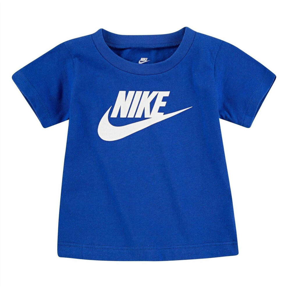 Nike (18 Months, Blue) Toddler Logo Regular T-Shirt