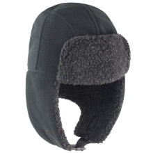 (S, Black) Result Mens Winter Thinsulate Sherpa Hat