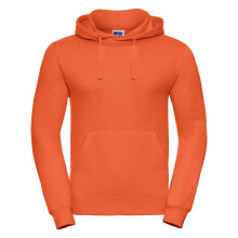 (XXL, Orange) Russell Mens Plain Hoodie