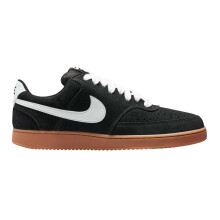 (8.5 UK, Black/White/Gum) Nike Mens Court Vision Trainers
