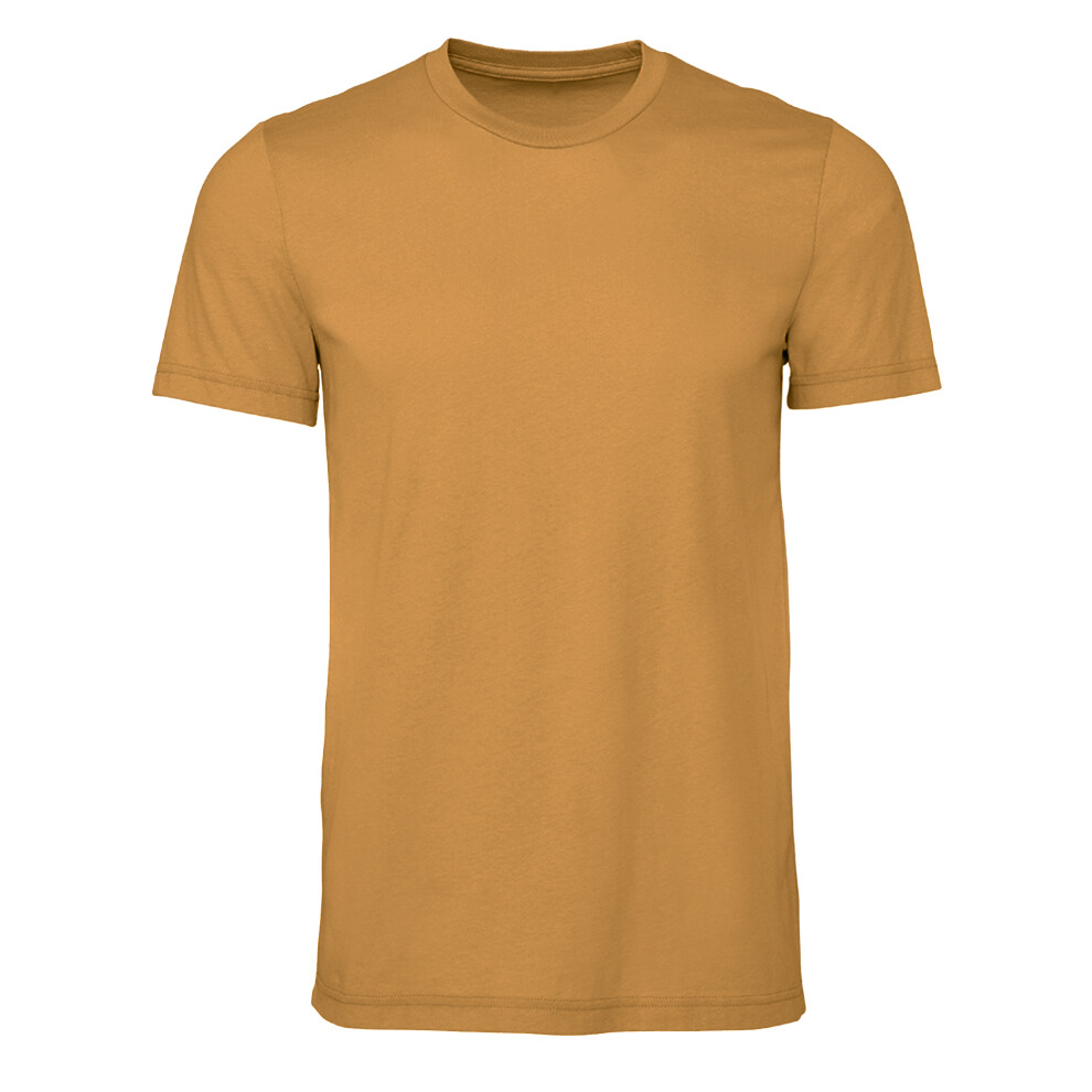 Gildan (Xxl, Mustard) Mens Midweight Soft Touch T-Shirt