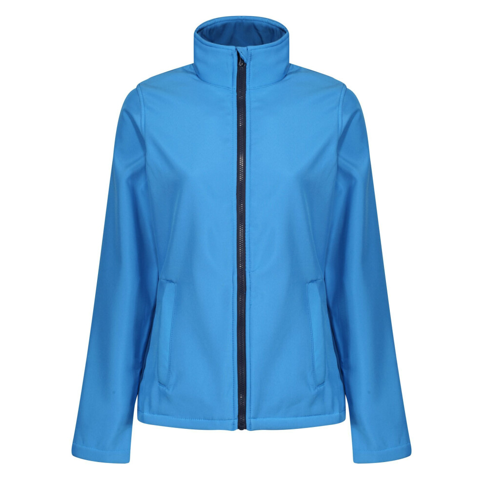 Regatta (16, French Blue/Navy) Standout Womens/Ladies Ablaze Printable Soft Shell Jacket