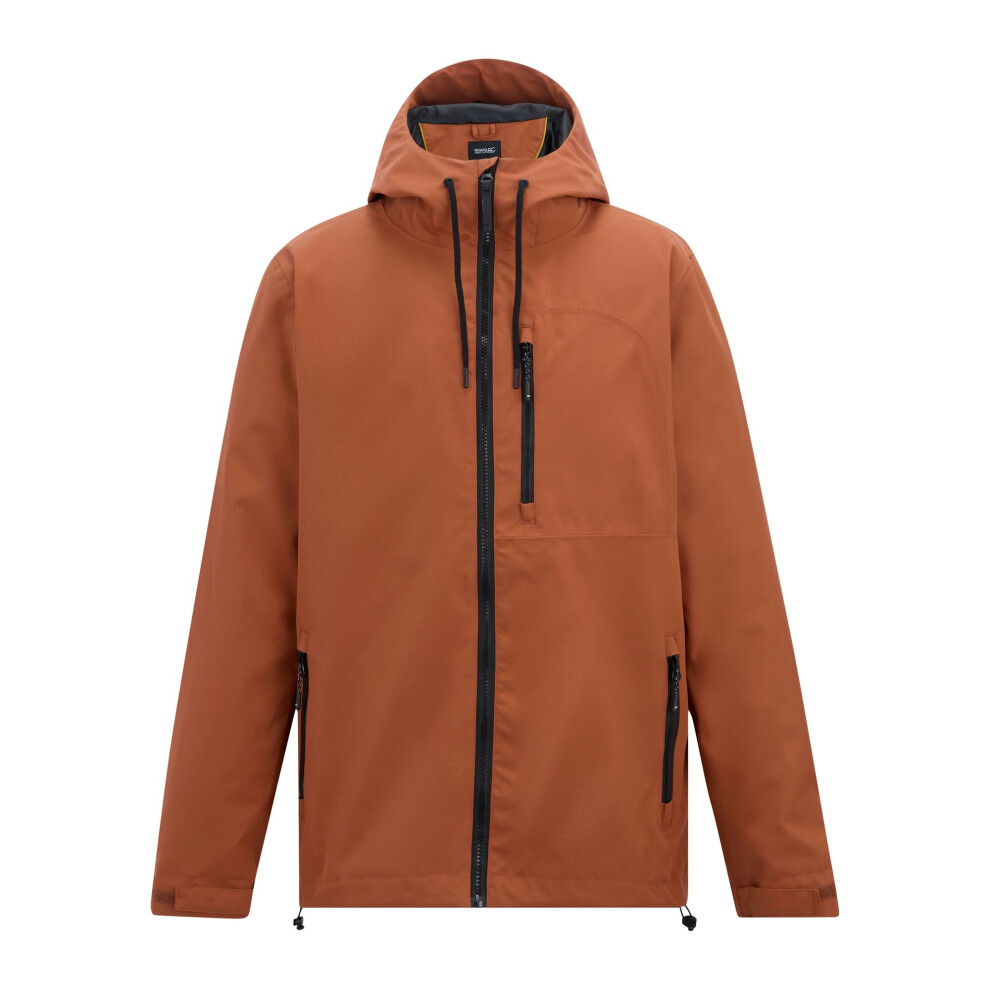 Regatta (M, Brick Red) Mens Frankie Waterproof Jacket