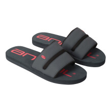 (8 UK, Charcoal) Animal Mens Wave Sliders